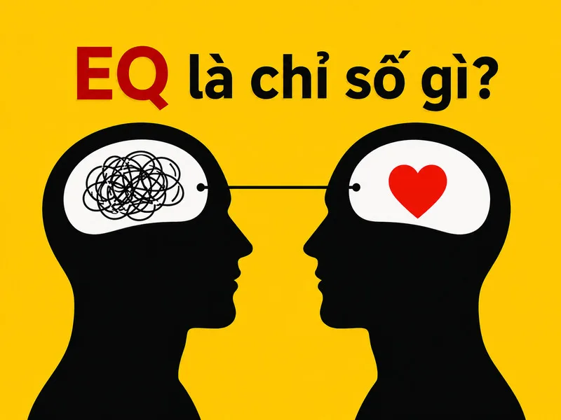 EQ phản ánh khả năng nhận biết, thấu hiểu và điều chỉnh cảm xúc của bản thân và người khác