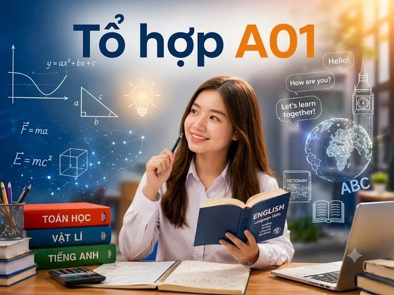 Học sinh yêu thích tư duy logic, công nghệ và có nền tảng Tiếng Anh thường phù hợp với tổ hợp A01.