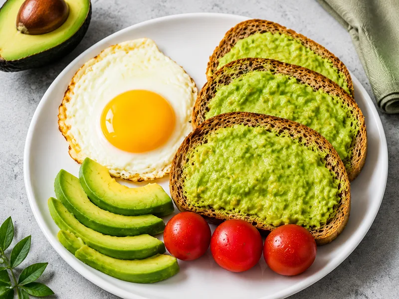 Kết hợp bơ với rau, trứng, cá hoặc bánh mì nguyên cám giúp tạo bữa ăn giàu dinh dưỡng và cân bằng hơn.