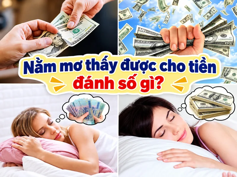 Mỗi tình huống mơ về tiền thường được dân gian liên hệ với những con số tham khảo khác nhau.