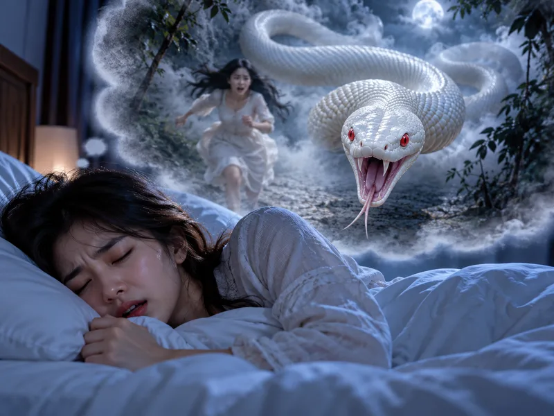 Mơ thấy rắn màu trắng: Giải mã điềm báo và những bí mật nào?